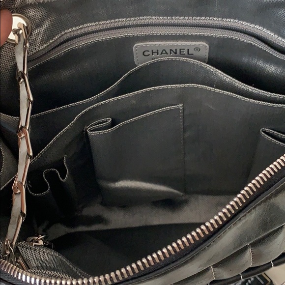 CHANEL Quilted Vertical Mademoiselle Camera Case - Picture 12 of 16